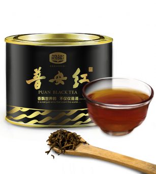 【简能】普安红100克黑罐特级茶