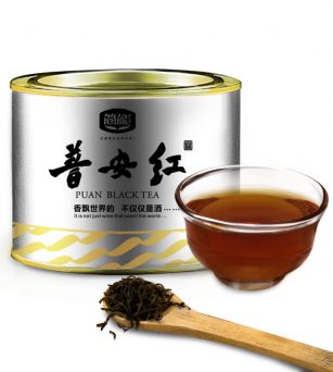【简能】普安红 100克装银罐三级茶